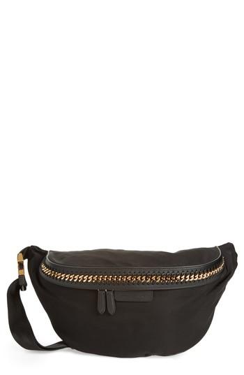 Stella Mccartney Falabella Nylon Fanny Pack - Black