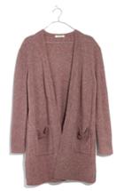 Women's Madewell Kent Cardigan Sweater - Pink