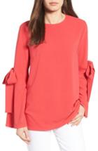 Women's Halogen Tied Bell Sleeve Top