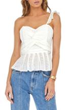 Women's Astr The Label Chelsea One-shoulder Top - Ivory