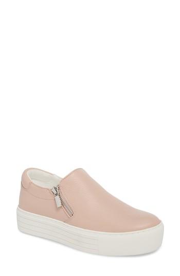 Women's Kenneth Cole New York Juneau Platform Slip-on Sneaker M - Pink