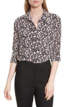 Women's Equipment Reese Print Silk Shirt - Pink