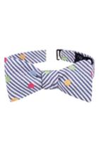 Men's Ted Baker London Fun Stripe Silk & Cotton Tie