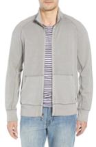Men's Tommy Bahama Coast Mock Neck Full Zip Sweatshirt - Grey