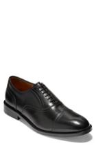 Men's Cole Haan American Classics Kneeland Cap Toe Oxford .5 D - Black