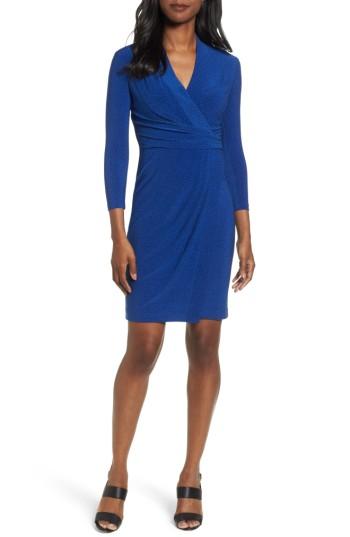 Women's Anne Klein City Faux Wrap Dress