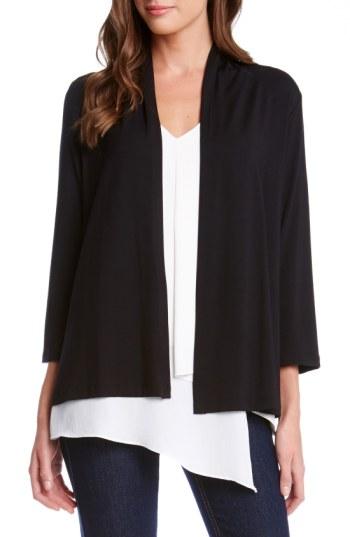 Women's Karen Kane 'molly' Open Jersey Cardigan