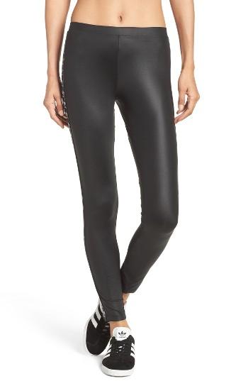 Women's Adidas Originals Leggings, Size - Black