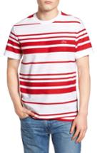 Men's Lacoste Stripe T-shirt (l) - White