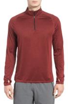 Men's Zella Jordanite Quarter Zip Pullover - Red