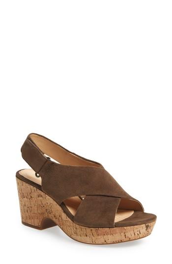 Women's Clarks Maritsa Lara Slingback Sandal M - Green