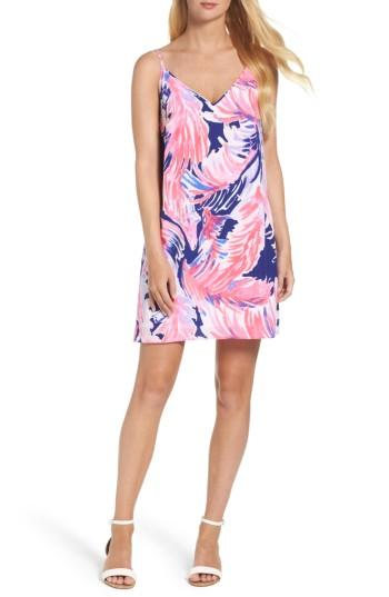 Women's Lilly Pulitzer Lela Silk Slipdress - Blue