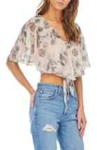 Women's Astr The Label Jasmine Crop Top - Pink