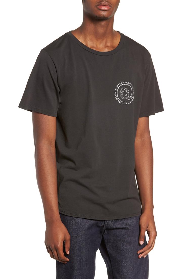 Men's Barking Irons Don't Follow Graphic T-shirt, Size - Black
