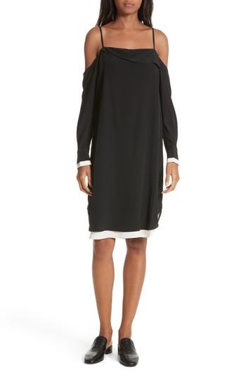 Women's Rag & Bone Karley Silk Dress - Black