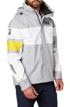 Men's Helly Hansen Salt Light Hooded Jacket - Grey