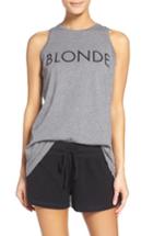 Women's Brunette The Mattie - Blonde Lounge Tank - Grey