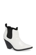 Women's Jane And The Shoe Lila Bootie .5 M - White
