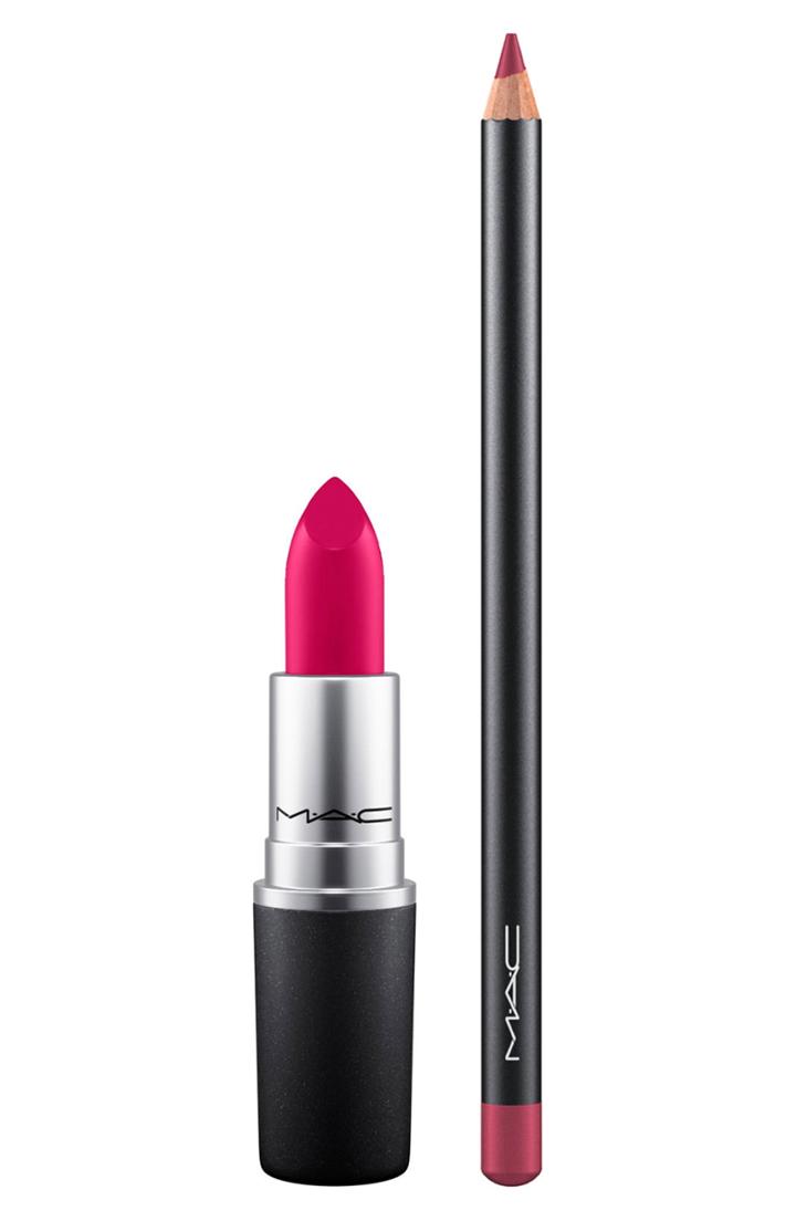 Mac Lipstick & Lip Pencil Duo -