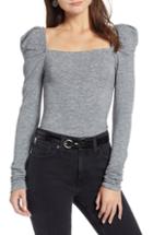 Women's Something Navy Stand Collar Button Through Shirt