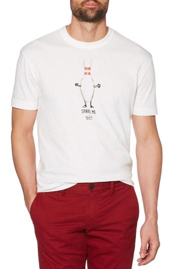 Men's Original Penguin Spare Me Graphic T-shirt - White