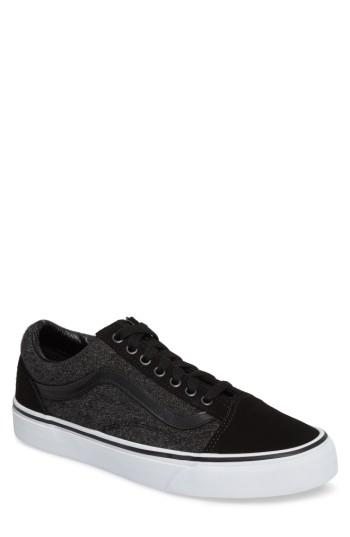 Men's Vans Old Skool Sneaker .5 M - Black