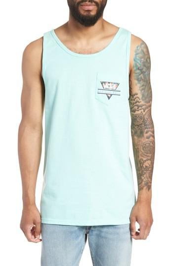 Men's Vans Retro Triangle Pocket Tank - Green