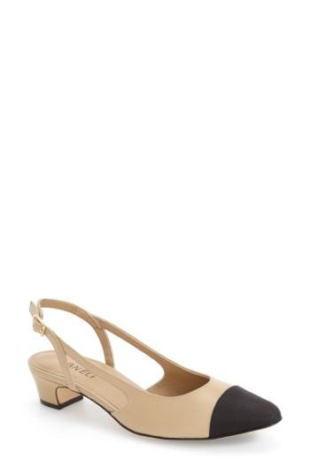 Women's Vaneli 'aliz' Slingback Pump M - Beige