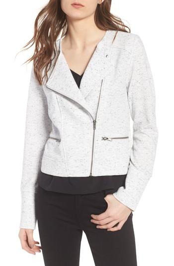 Women's Cupcakes And Cashmere Algona Collarless Jacket - Ivory
