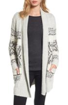 Women's Cupcakes And Cashmere Raleigh Cardigan, Size - Grey