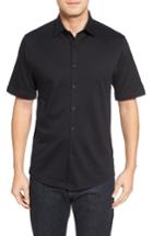 Men's Stone Rose Slub Knit Sport Shirt