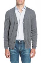 Men's Nordstrom Men's Shop Cashmere Button Front Cardigan