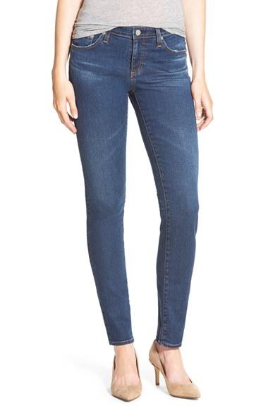 Women's Ag 'the Stilt' Cigarette Leg Jeans - Blue