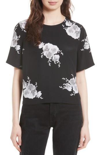 Women's Equipment Brynn Silk Tee - Black