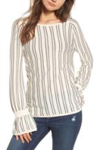 Women's Hinge Tie Back Sweater, Size - Ivory