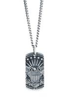 Men's King Baby American Voices Eagle Dog Tag Necklace