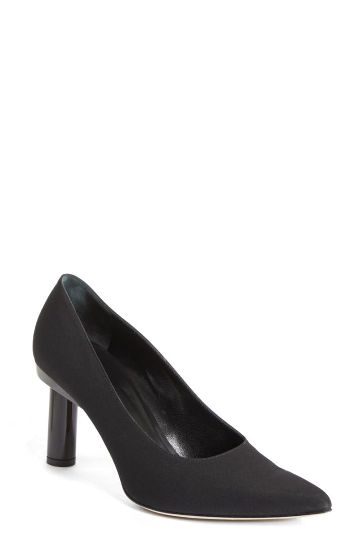 Women's Tibi Zo Crepe Pump Us / 36eu - Black