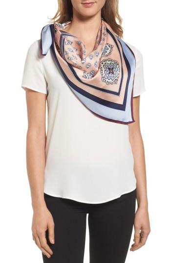 Women's Vince Camuto Jewel Paisley Square Silk Scarf