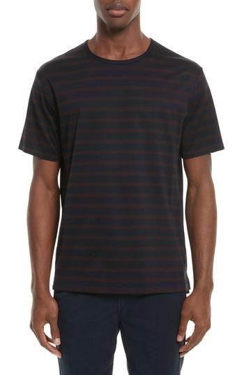 Men's Rag & Bone Henry Stripe T-shirt, Size - Blue