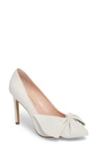 Women's Avec Les Filles Bow Pointy Toe Pump .5 M - White