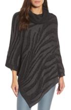 Women's Nic+zoe Playful Poncho - Grey