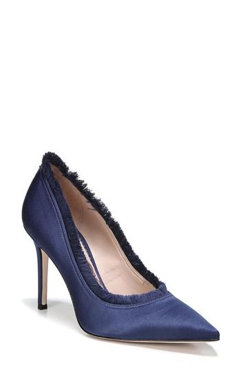Women's Sam Edelman Halan Pointy Toe Pump .5 M - Blue