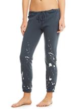 Women's Chaser Distressed Fleece Jogger Lounge Pants - Blue