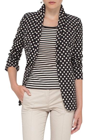 Women's Akris Punto Dot Print Blazer