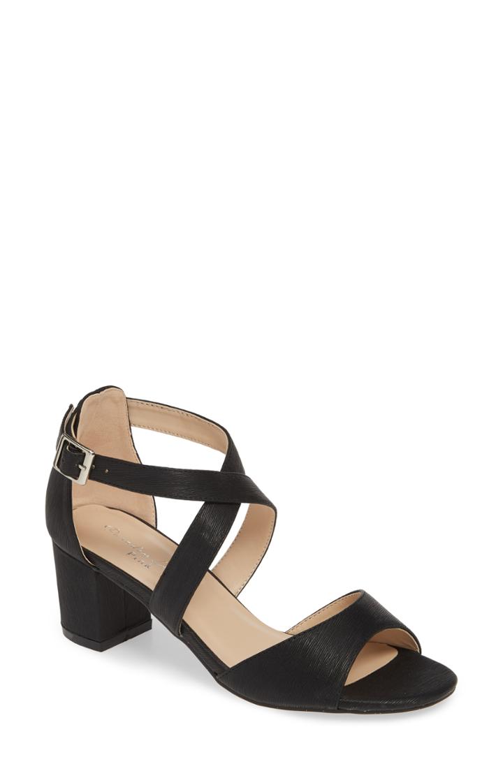 Women's Paradox London Pink Hadid Sandal .5 M - Black