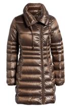 Women's Sam Edelman Asymmetrical Puffer Jacket - Metallic