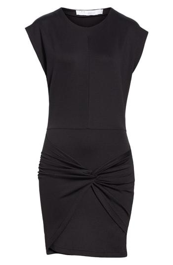 Women's Iro Pearls Twist Panel Minidress, Size - Black