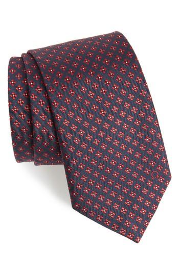 Men's Salvatore Ferragamo Empol Geometric Silk Tie