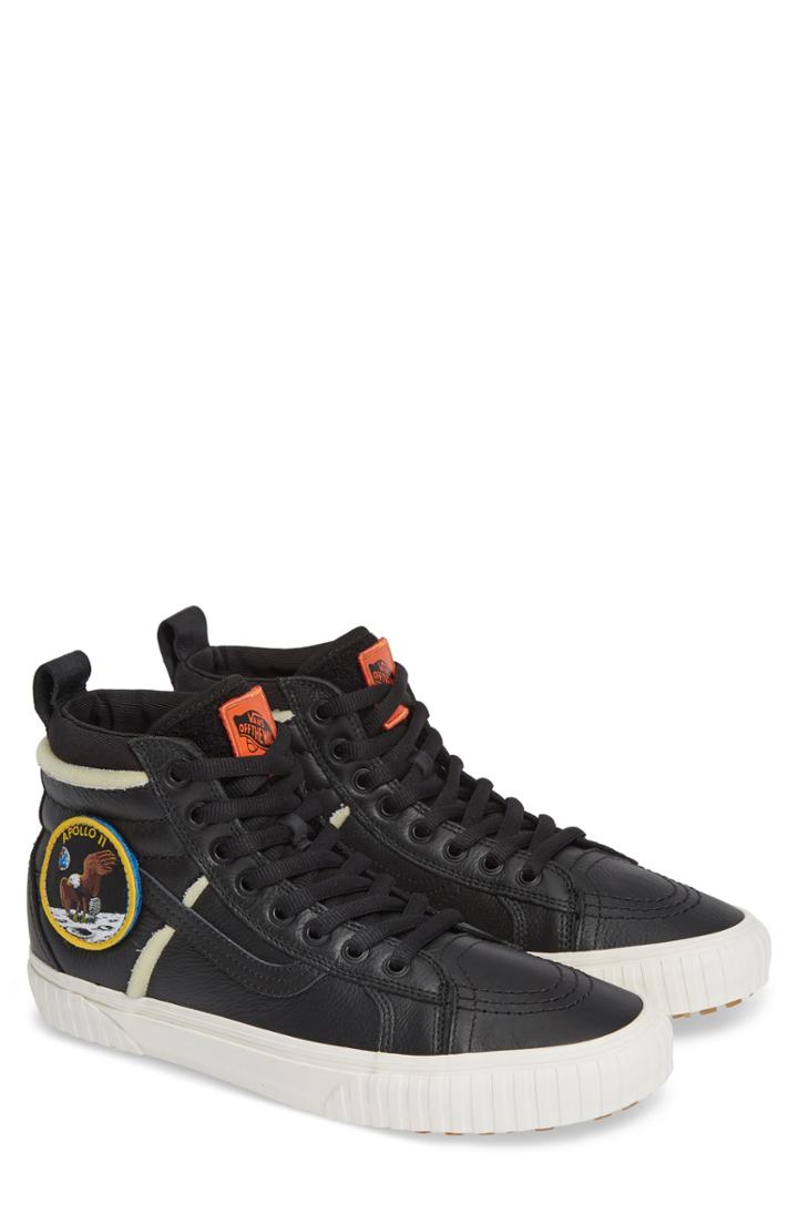 Men's Vans Space Voyager Sk8 Hi Mte Dx Sneaker .5 M - Black