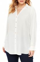 Women's Evans Textured High/low Shirt